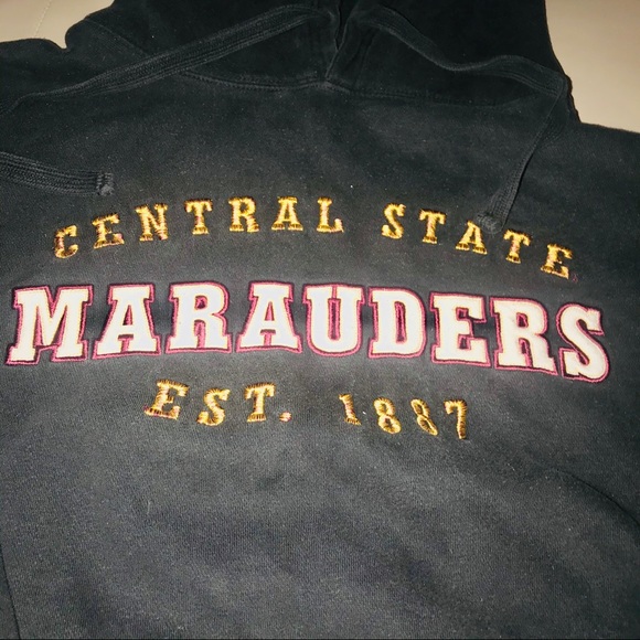 Vintage Central State University Marauders Hoodie - Picture 3 of 7